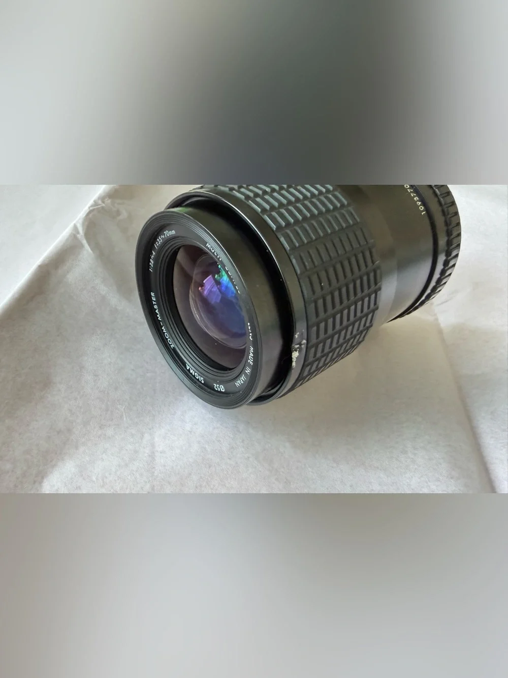 Sigma Zoom-Master 35-70mm f/2.8-4 Multi-Coated Manual Lens - Pentax K PK Mount
